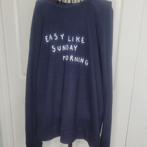 SUNDRY by Antho Navy Blue Pullover